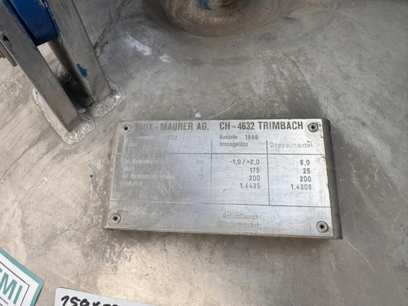 1990 INOX Maurer ag Nutsche filter - 3