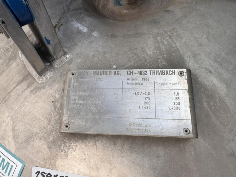 1990 INOX Maurer ag Nutsche filter