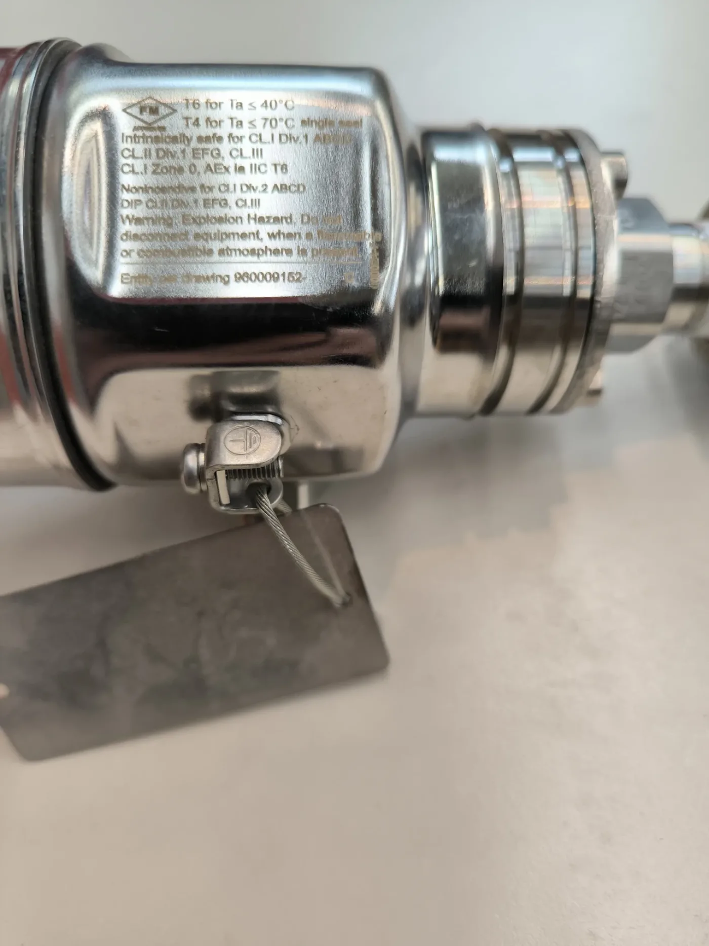 DIFFERENTIAL PRESSURE TRANSMITTER ENDRESS HAUSER CERABAR M STAINLESS STEEL 316L UNUSED - 7