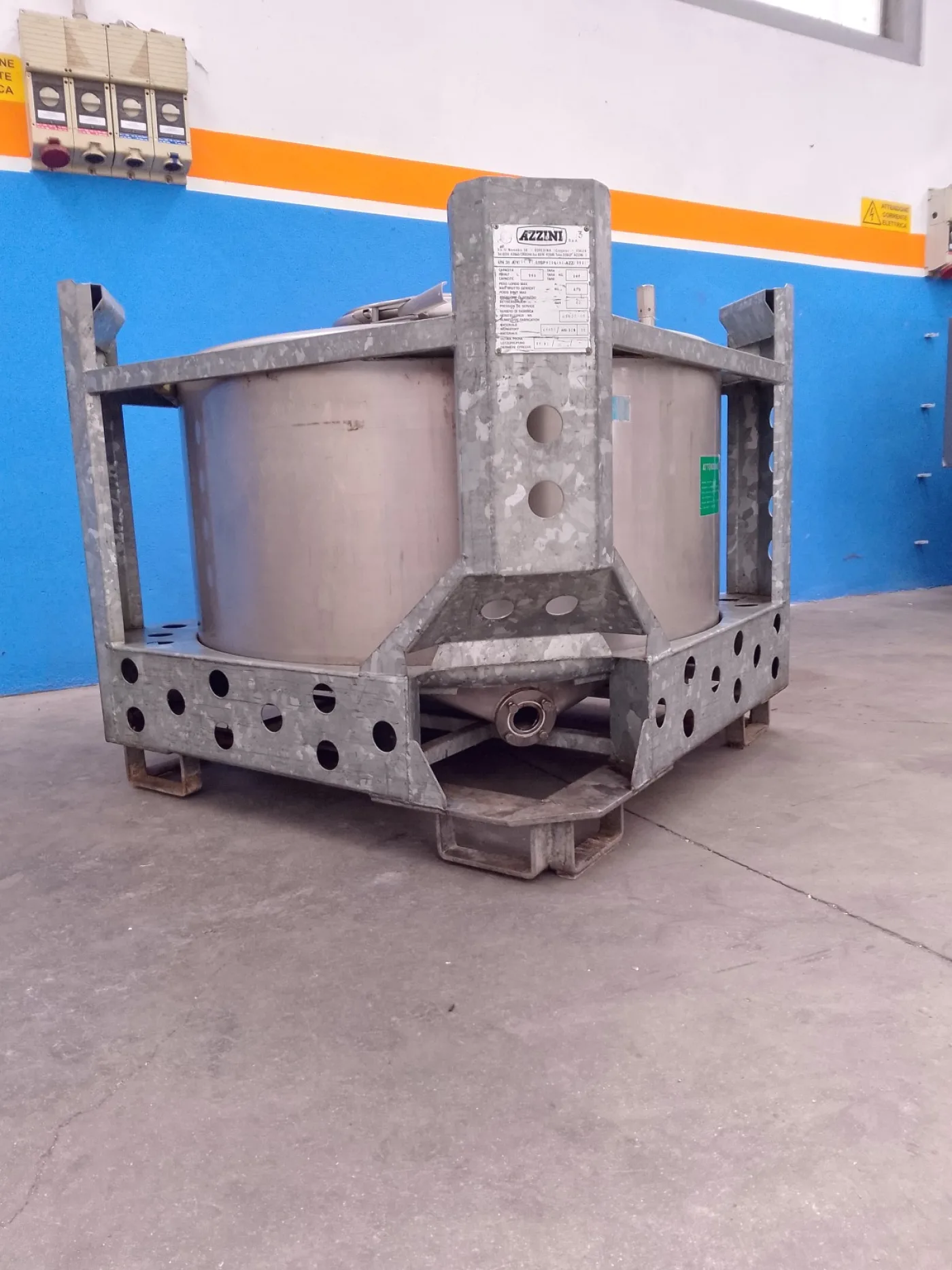 SERBATOIO CON PALLET – AZZINI – MOD. 565 LT - 3