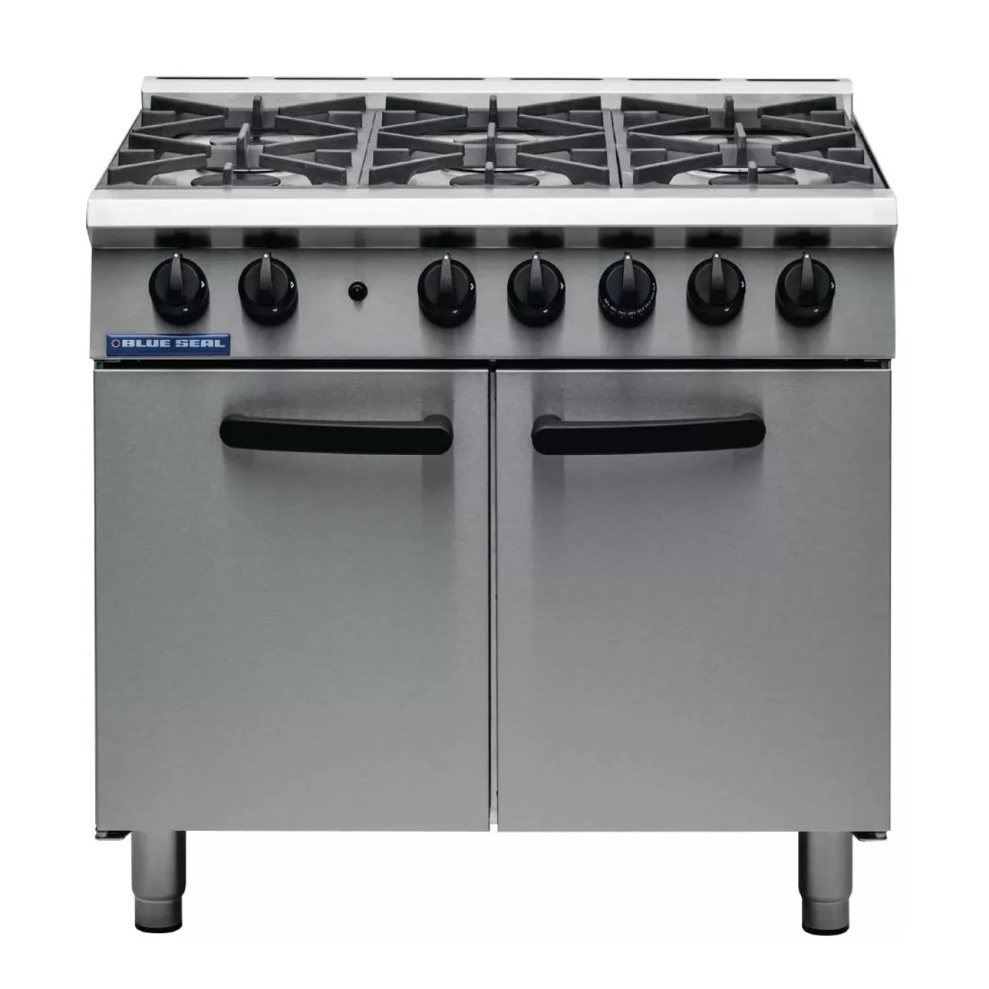 Blue Seal 6 Burner Oven Range Medium Duty LPG G750 6 - islandcatering - 1