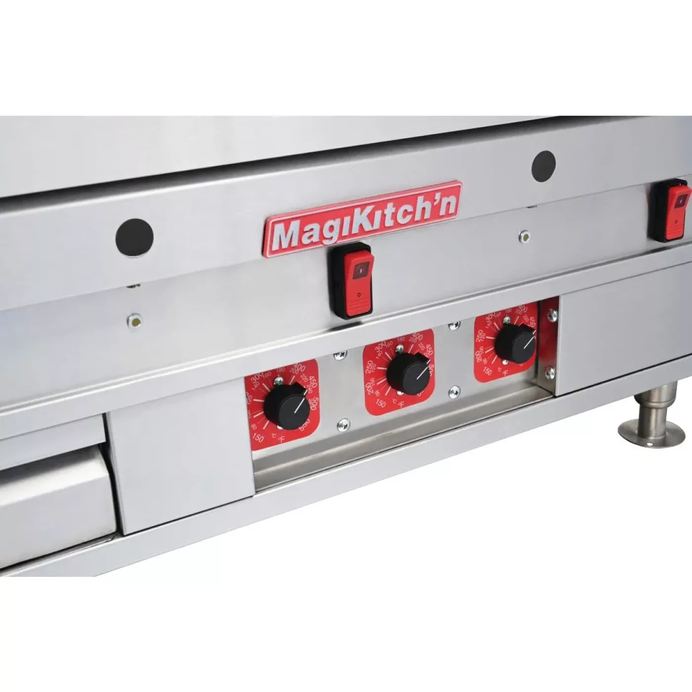 MagiKitch'n Heavy Duty Chrome Griddle MKE24 - islandcatering - 3