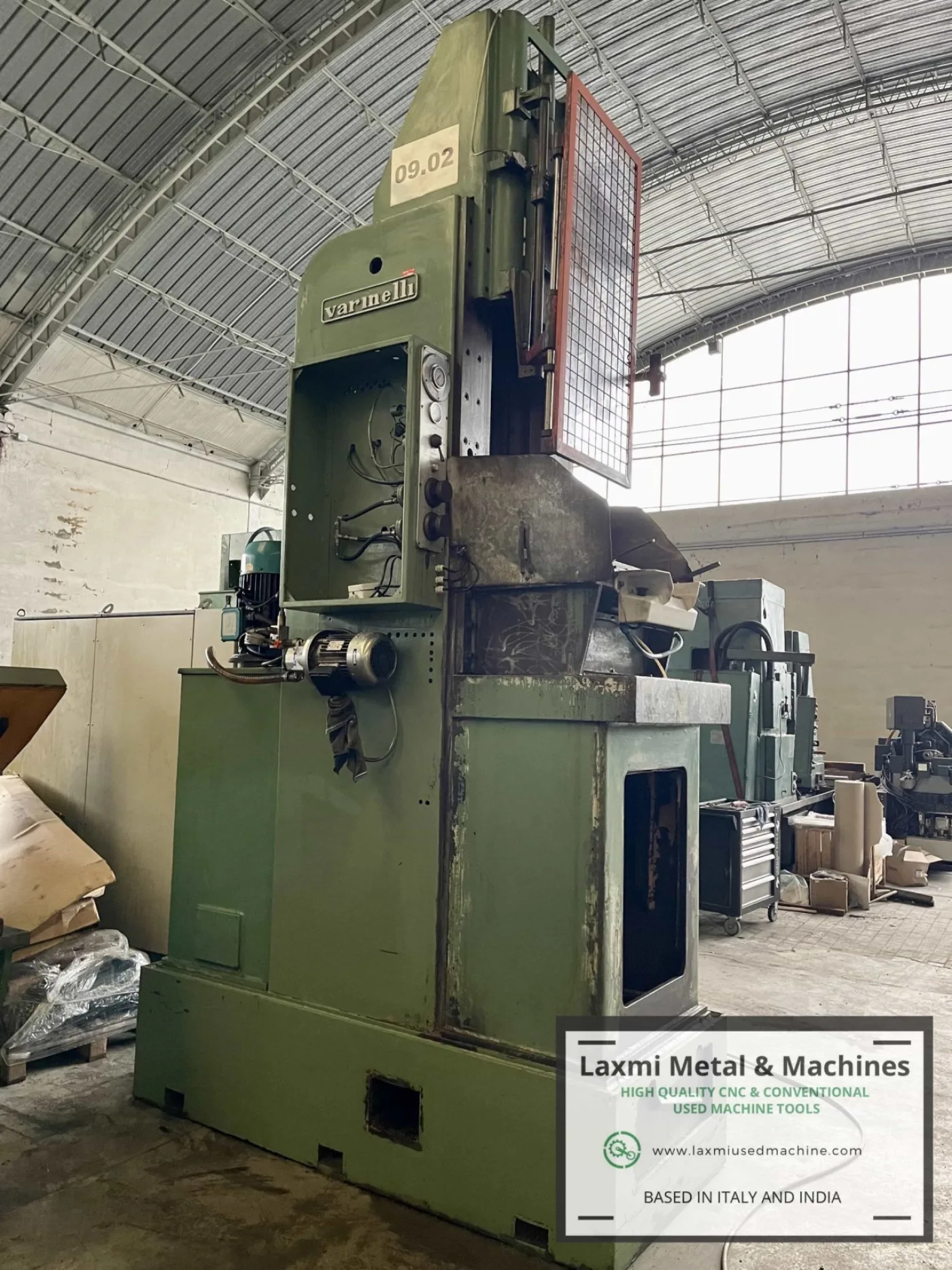 BROACHING MACHINE, VARINELLI - BVP 16/1450 - Laxmi Metal & Machines, Rohtak - 7