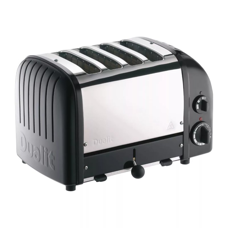 Dualit 2 x 2 Combi Vario 4 Slice Toaster Black 42166 - islandcatering