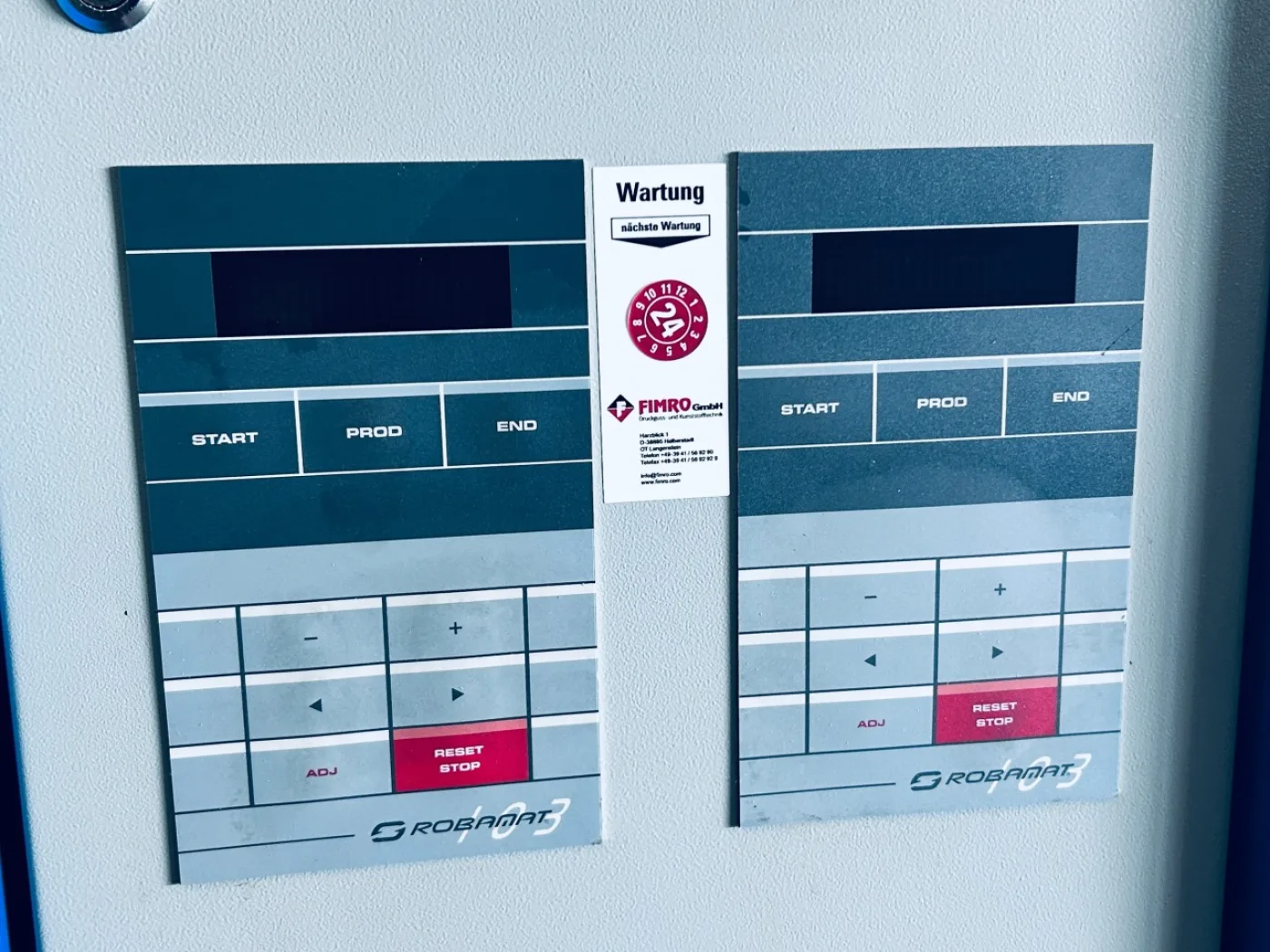Robamat Tempariergerät Typ 3212 - 6