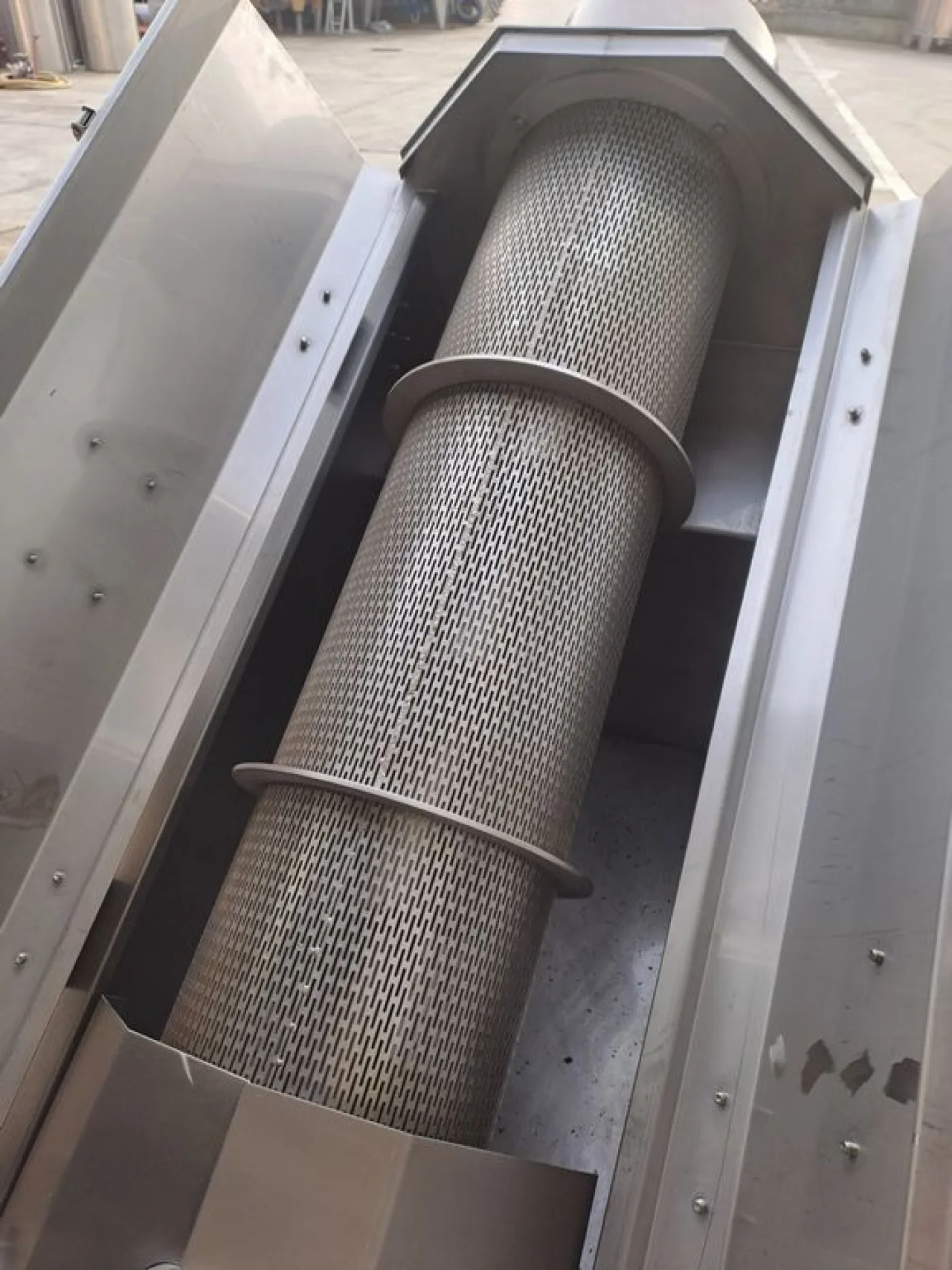STAINLESS STEEL BELT ELEVATORE/DRAWERS BOSIO BRAND, SECOND HAND MACHINE - 6