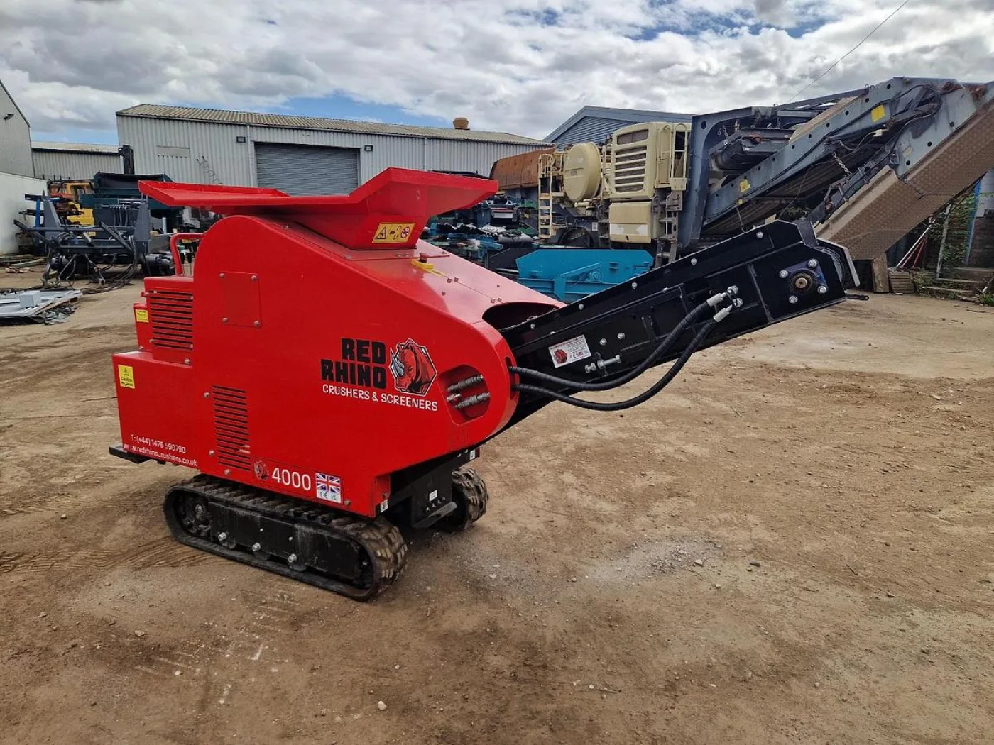 2024 Red Rhino 4000 Tracked Jaw Crusher - 1