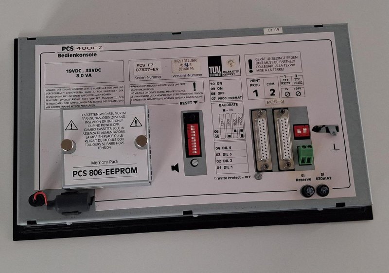 Bosch PCS 406 Operator Panel – New