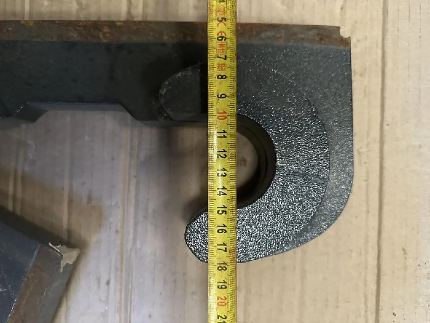 BIG Anschweißhaken passend zu Merlo Aufnahme Heavy Duty Ausführung - 2