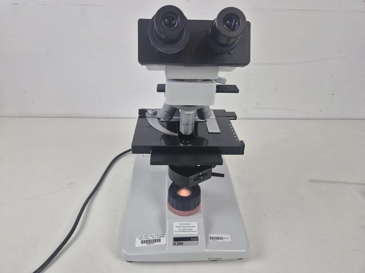 Hund Wetzlar H600/12 Microscope - 3