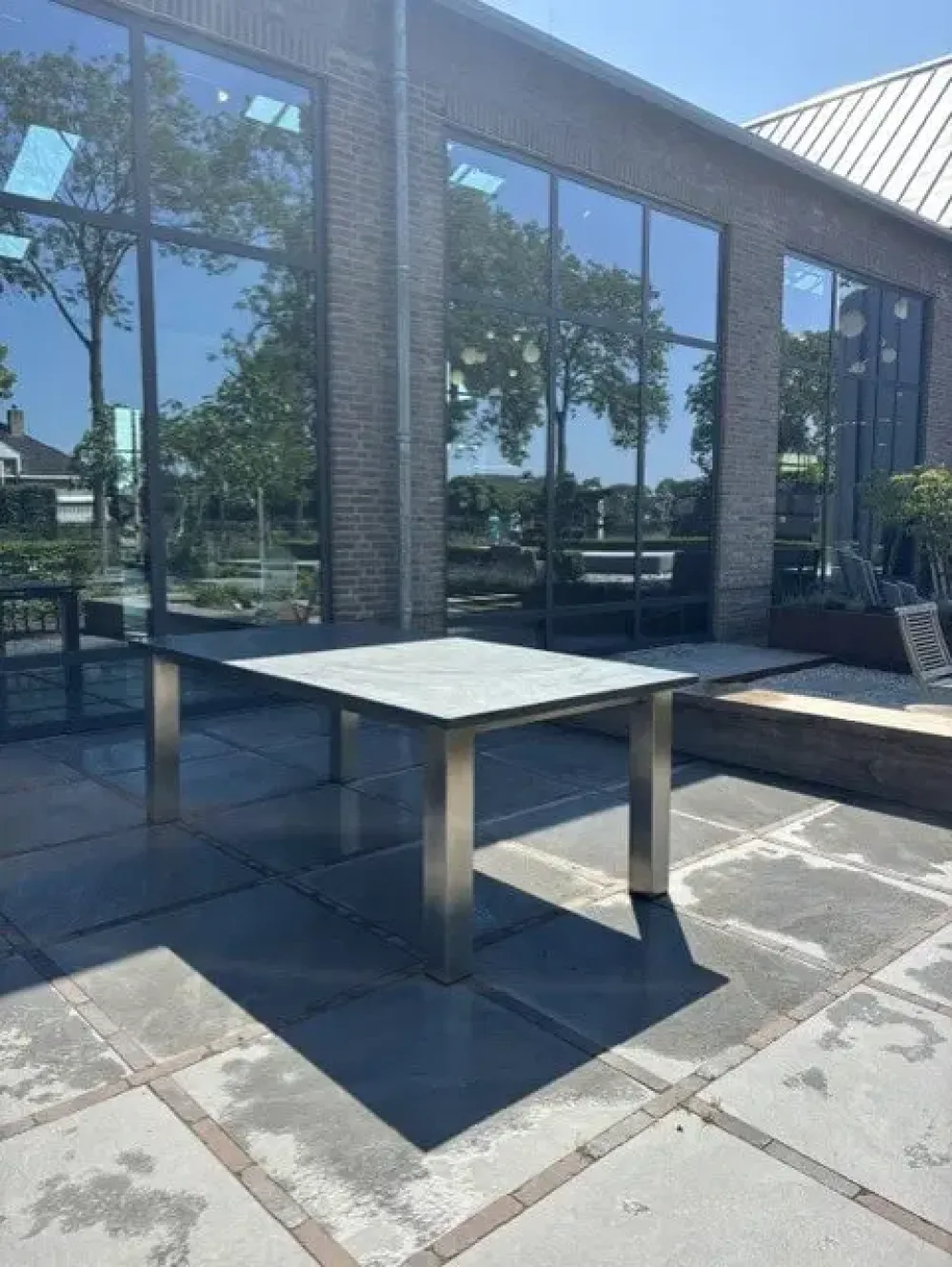 Orient Black Tafel + RVS onderstel