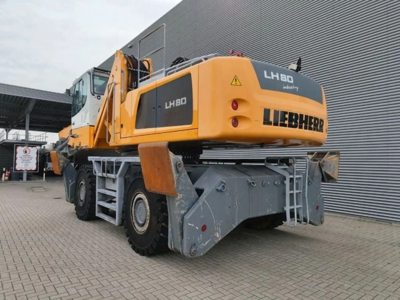 Liebherr LH 80 M Litronic Magnetfunction 21.5 meter Boom! - 4