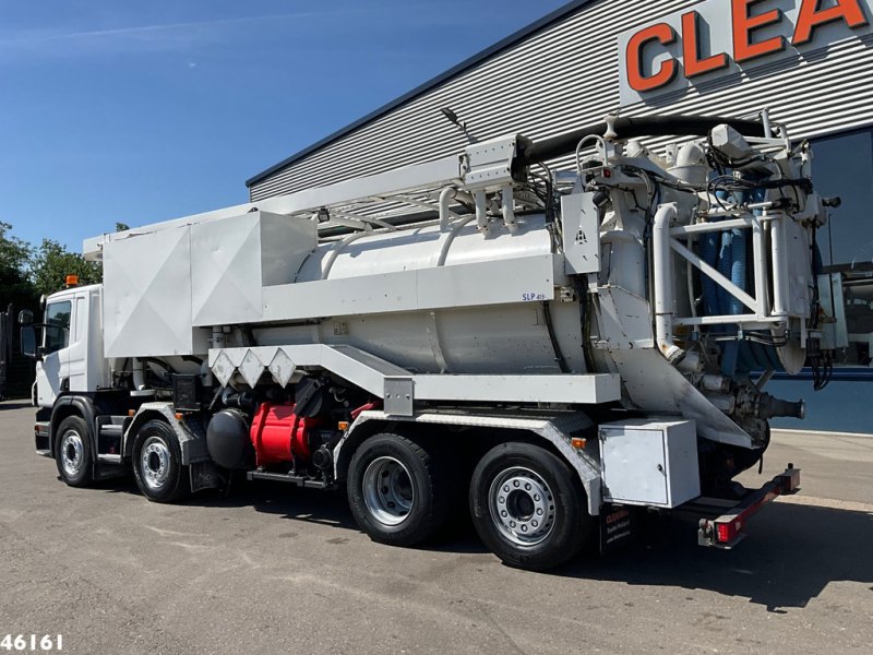 Scania P 450 8x4 Euro 6 Hvidtved Larsen 15m³ Combi