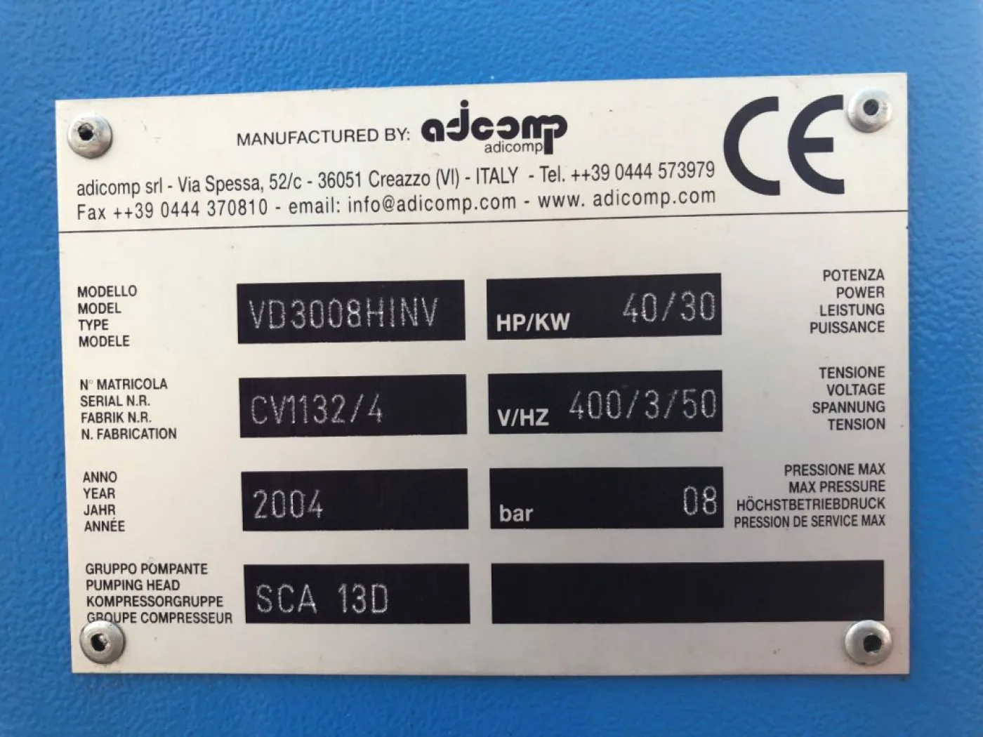 Overige Adicomp VD3008HINV - 5