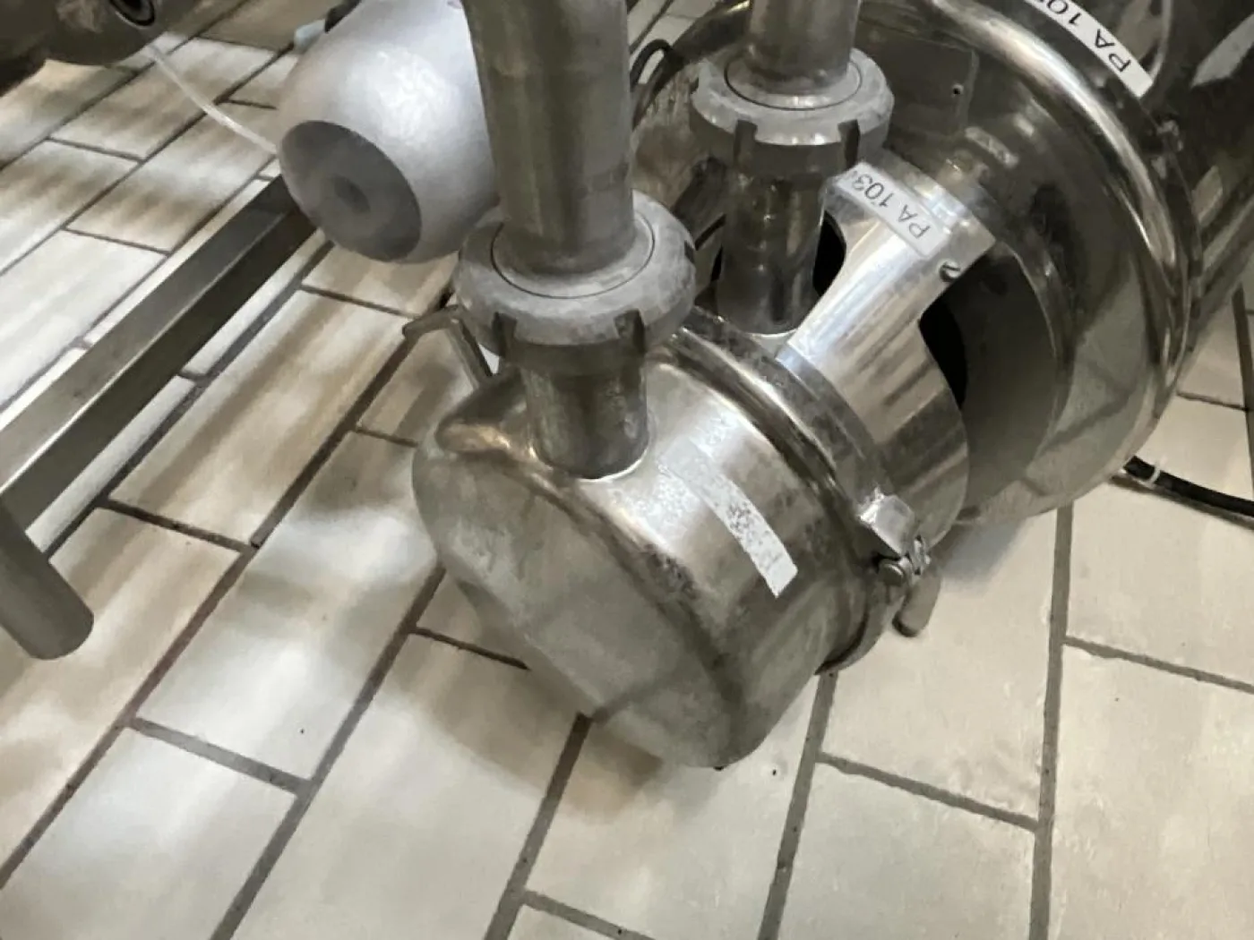 Inoxpa Inoxpa ASPIR A80MR Stainless Steel Contact Parts Sanitary Side Channel Self Priming Pump - 6