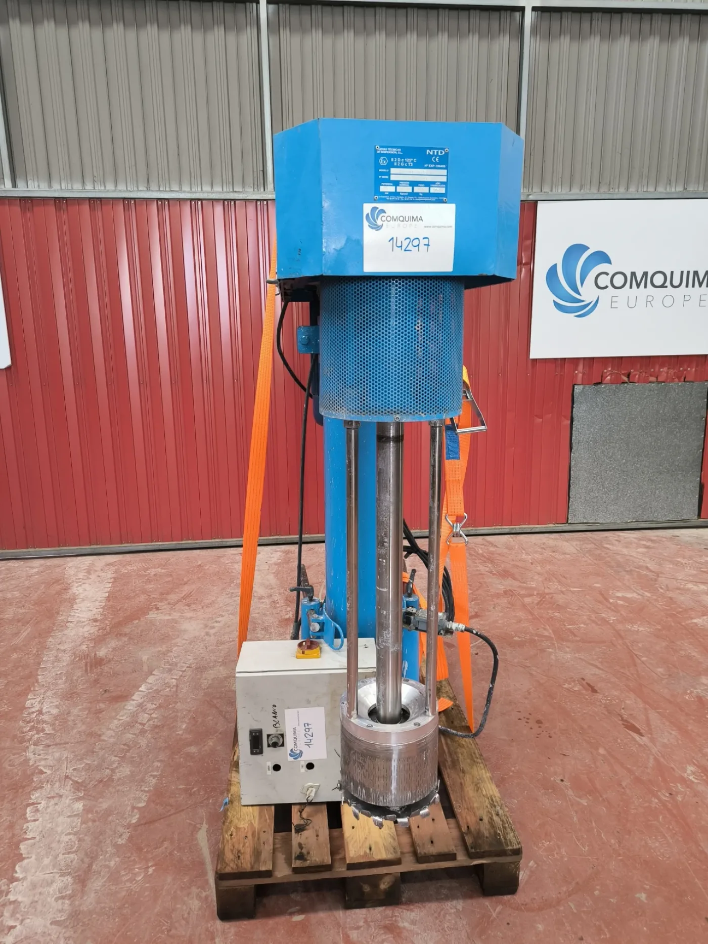BASKET MILL NTD UVI MILL-CN10 VE ATEX WITH CONTROL PANEL - 2