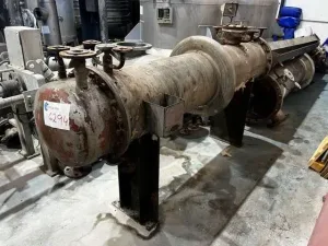 USED 9.5 M2 STAINLESS STEEL TUBULAR EXCHANGER BACHILLER