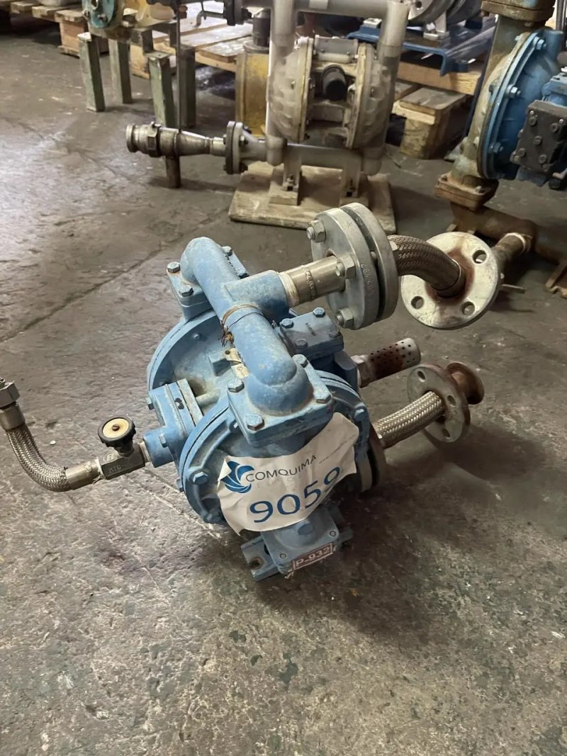 USED AODD SANDPIPER S1F B1ABWABS600 AIR OPERATED DOUBLE DIAPHRAGM PUMP