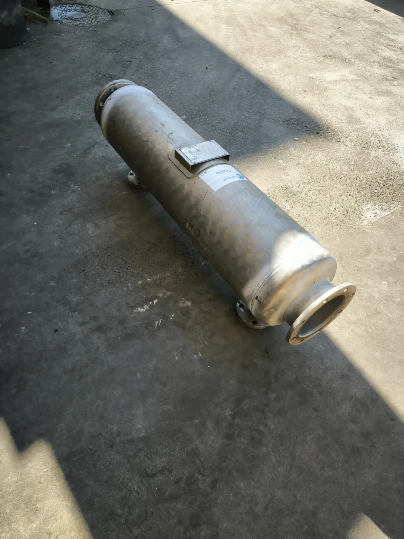MCS 7.5 M2 STAINLESS STEEL TUBULAR HEAT EXCHANGER - 2