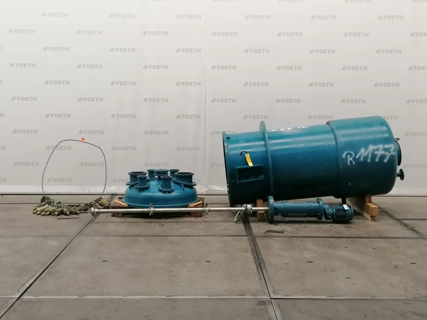 Technoglass 1825 Ltr - Glass-lined Reactor - 3