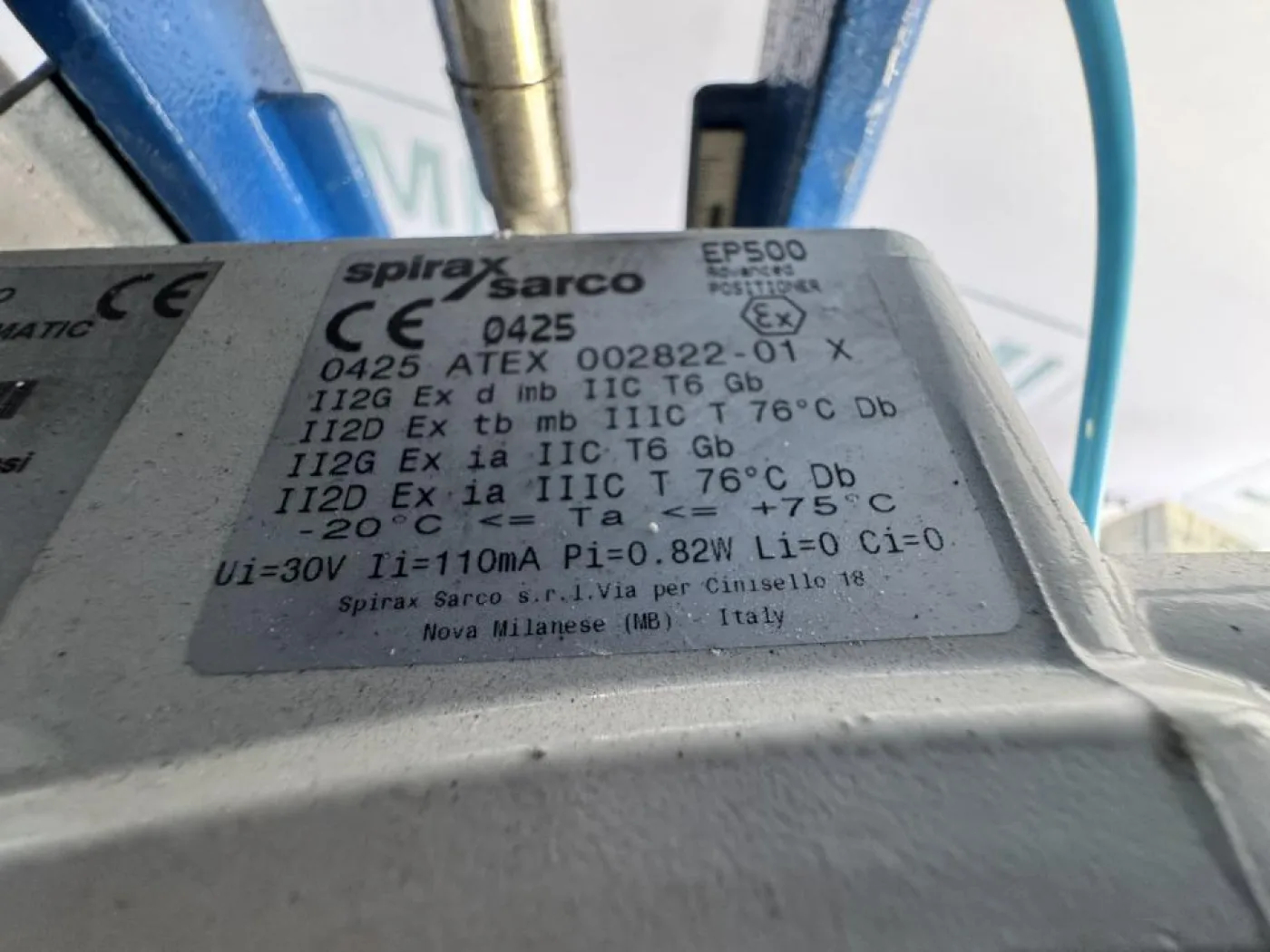 2019 Spirax sarco Pneumatic control-valve actuator - 5