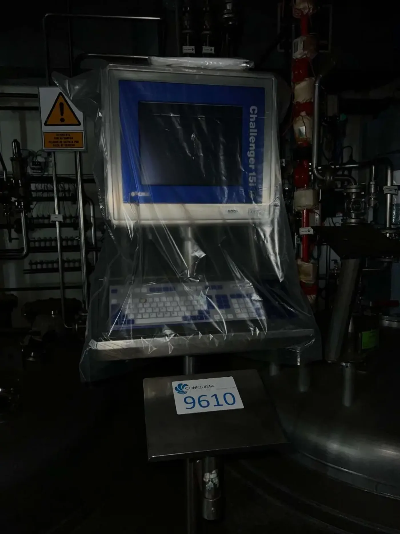 HMI SCREEN WITH ATEX KEYBOARD STAHL EXICOM ET-518 - 2
