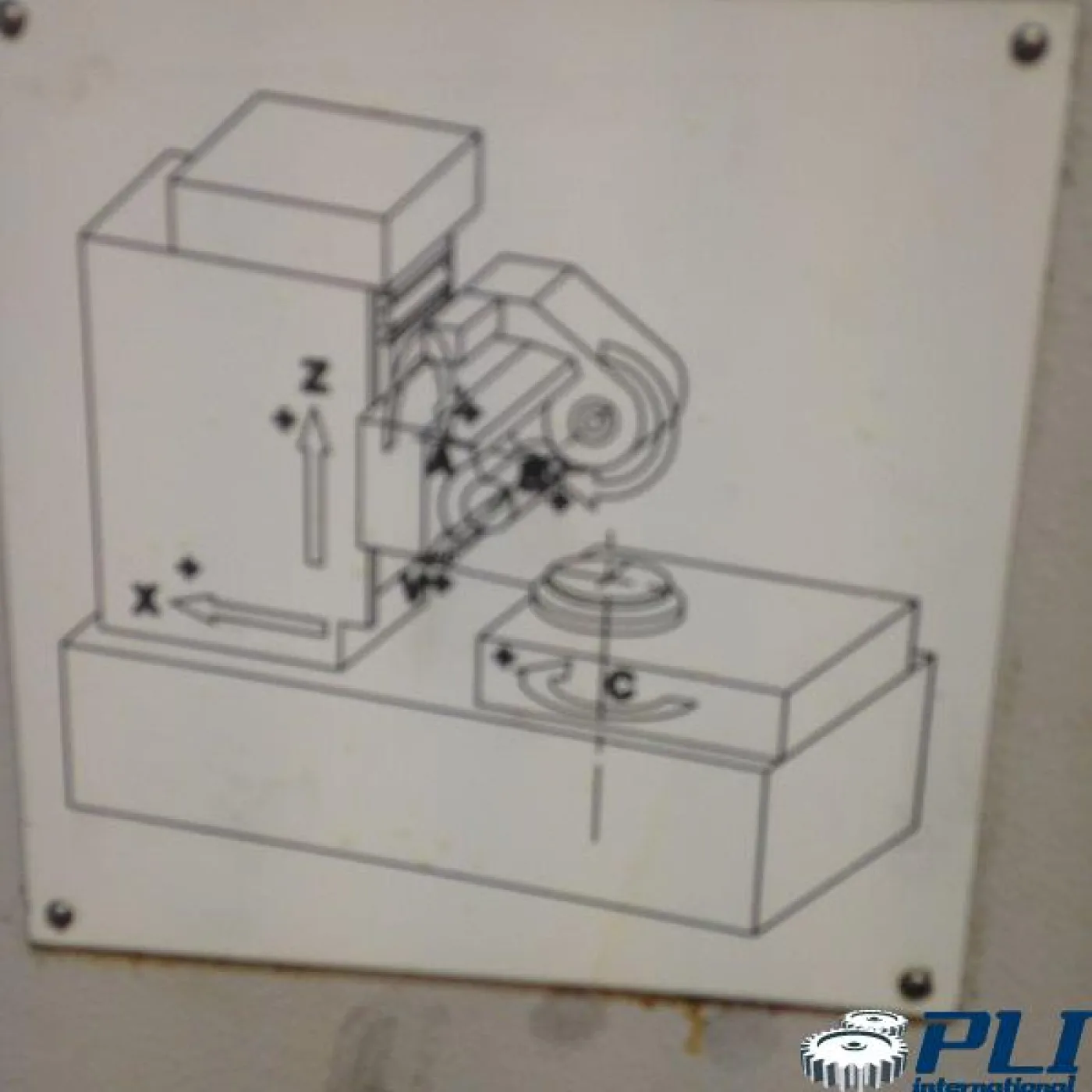 CNC milling machine LIEBHERR LC 122 - 7