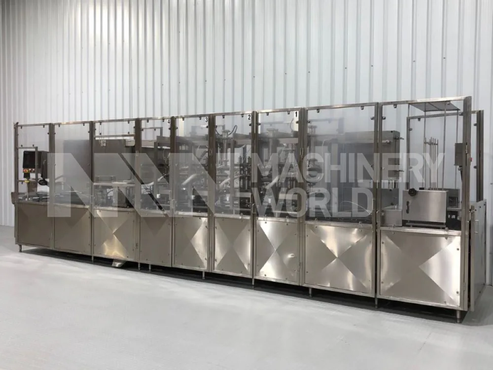 Osgood 2600-E-MP Twin Lane Yoghurt Linear Pot Filling Machine