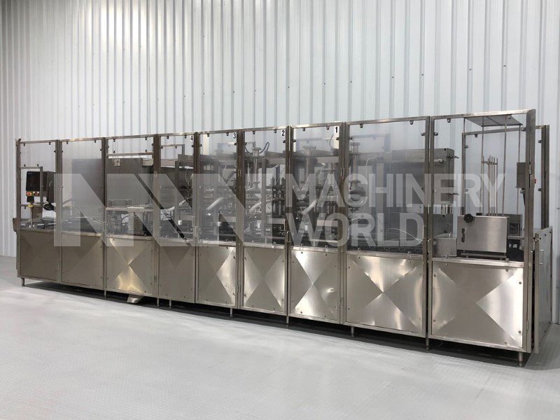 Osgood 2600-E-MP Twin Lane Yoghurt Linear Pot Filling Machine