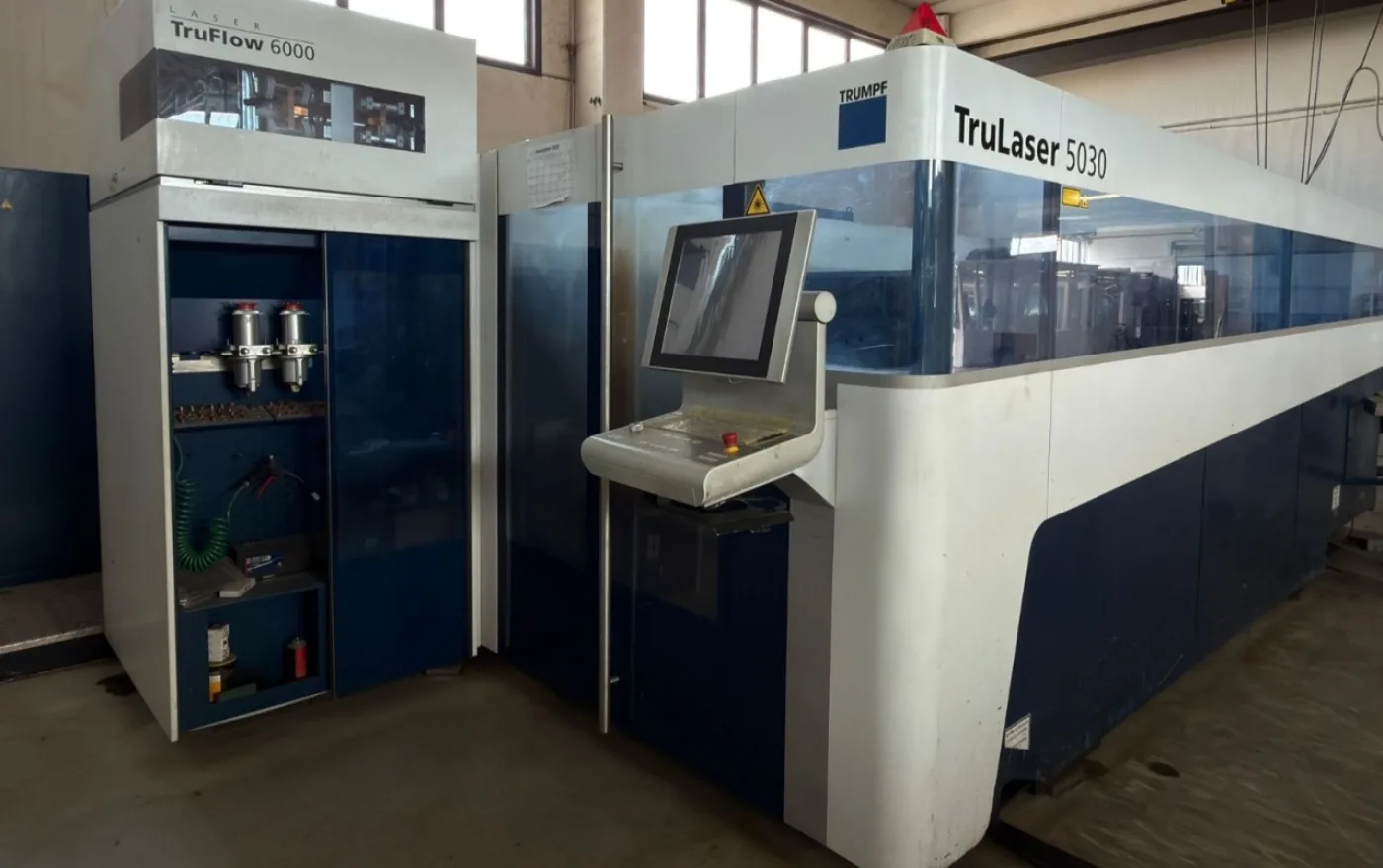 Laser cutting Trumpf TruLaser 5030 (L52) 3000 mm. x 1500 mm. Watt 6000 Year 2014 - 1