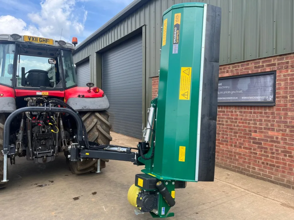 Spearhead Sniper offset 225 flail mower RH