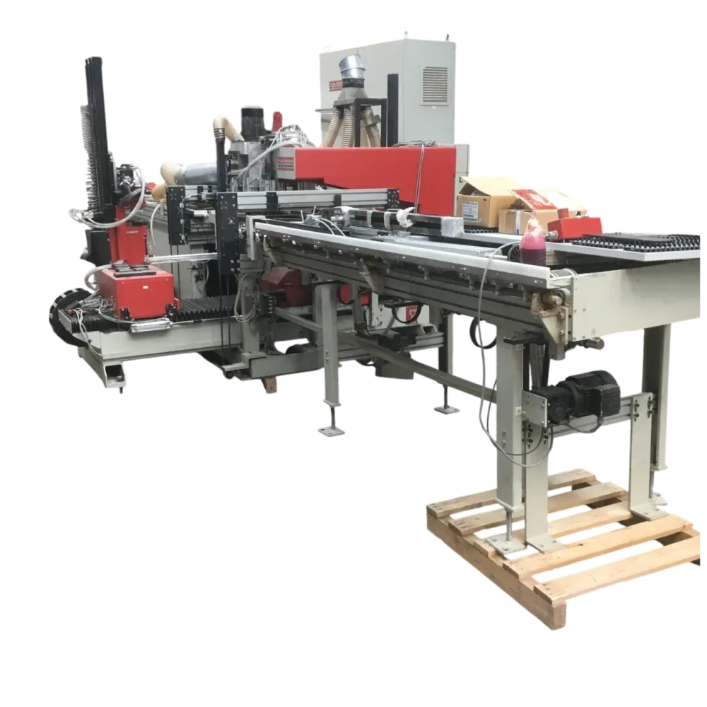 PRIESS & HORSTMANN BAT CNC Bohr und Einpressmaschine Türenfertigung Beschlagbohrmaschine