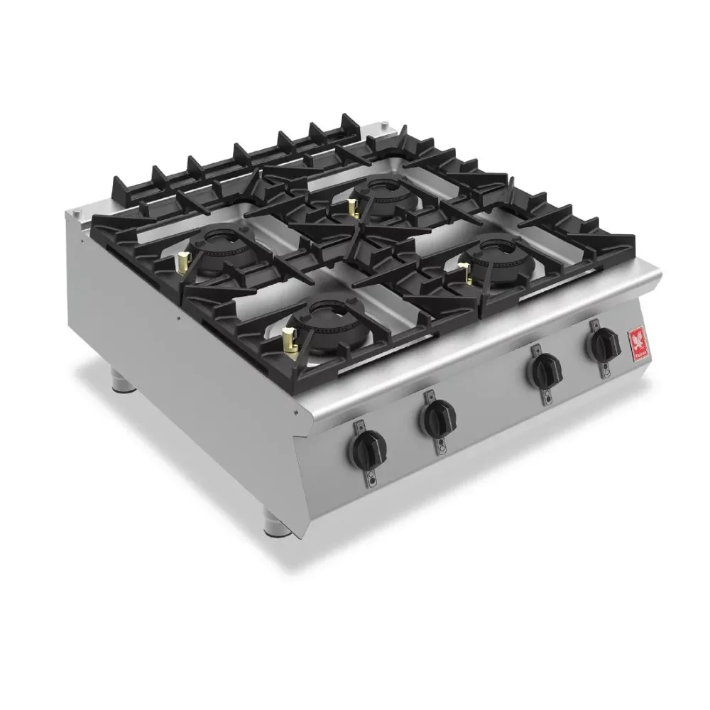 Falcon F900 Four Burner Countertop Boiling Hob Propane Gas G9084 - islandcatering