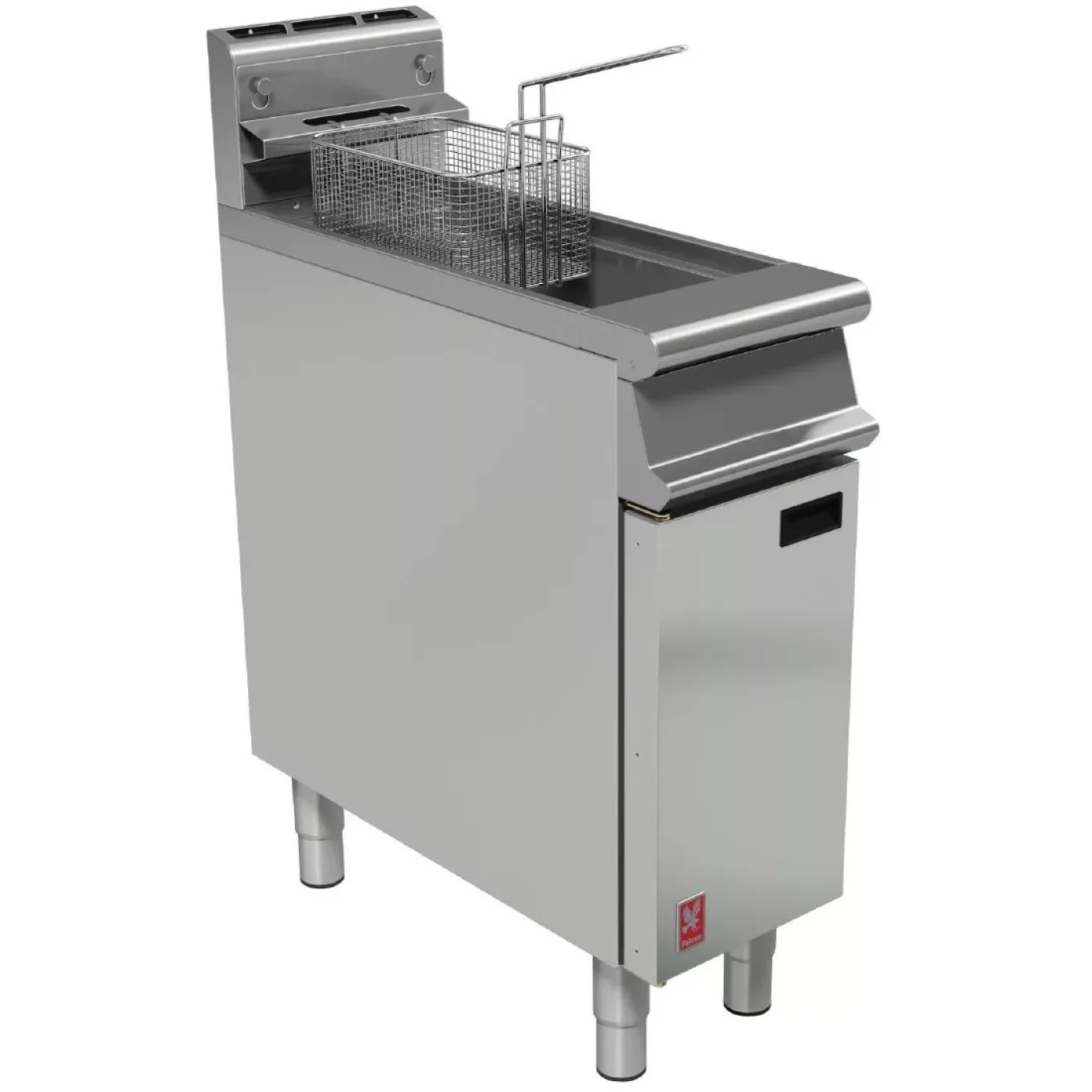 Falcon Dominator Single Tank Single Basket Free Standing Natural Gas Fryer G3830 - islandcatering - 1