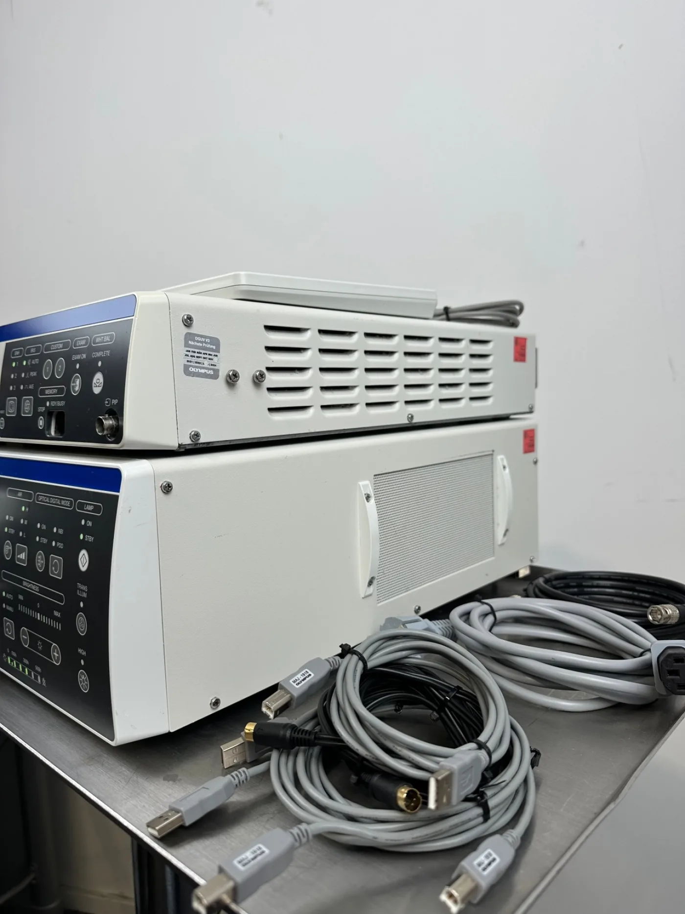 Olympus Evis Exera III Videoprozessor CV190 & Lichtquelle CLV 190 SET - 5