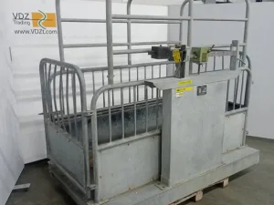Weighing scale for live animals