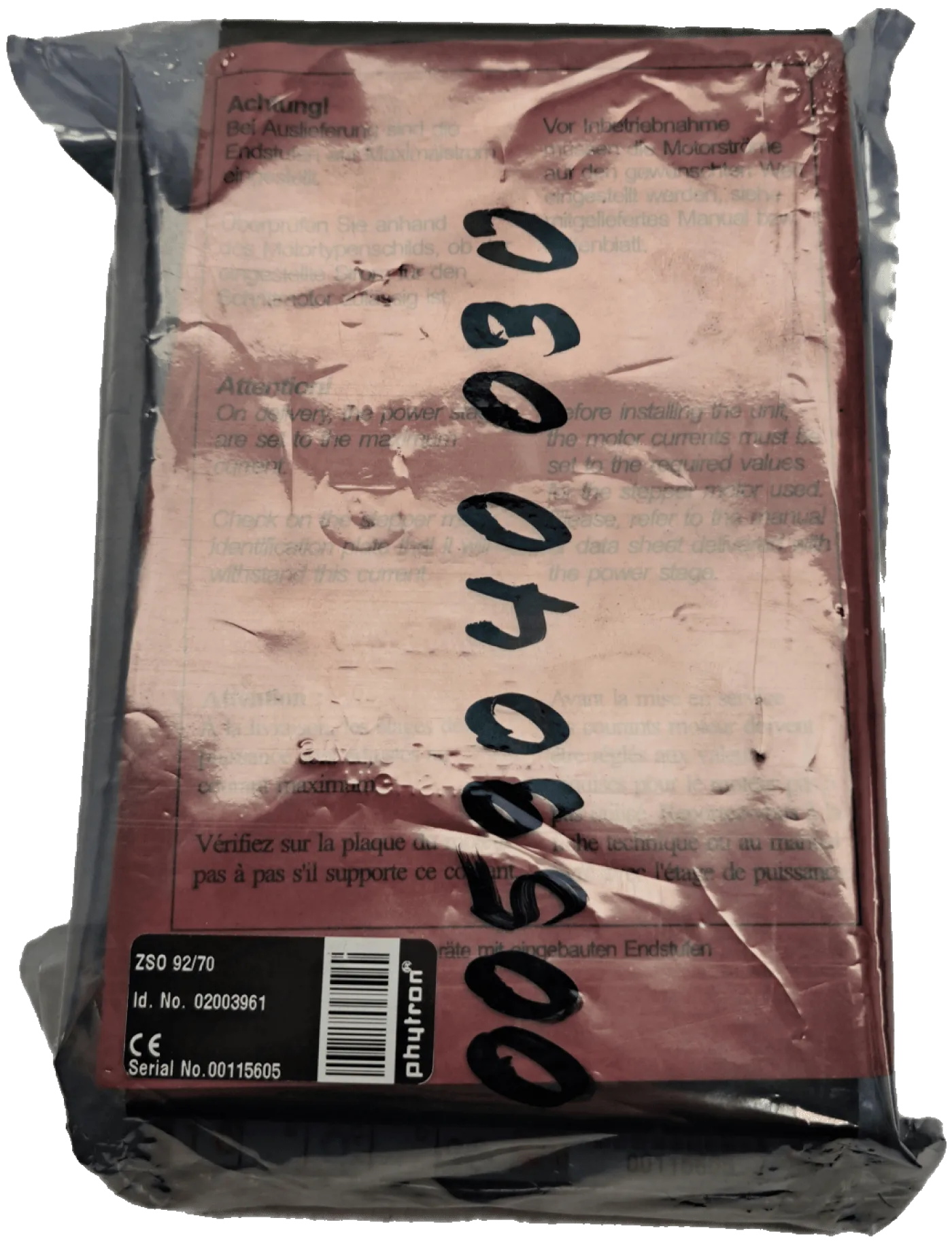 Phytron ZSO92/70 / 02003961 - 4