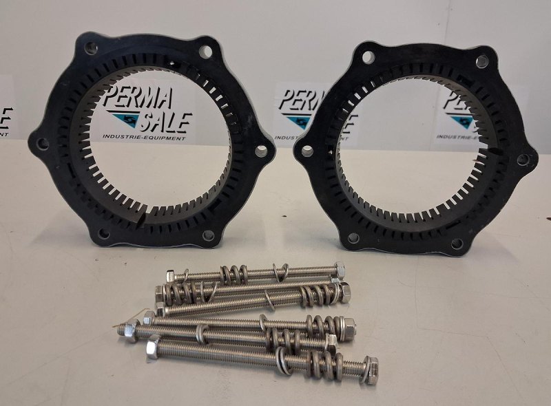 QVF Schellenringsystem Typ PF für Glas-Glas-Verbindungen DN150
