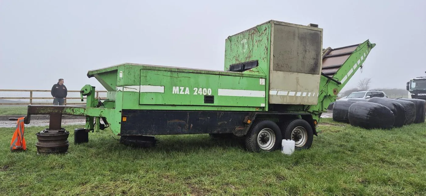 2007 Willibald MZA 2400 High-speed Green Waste Shredder - 4