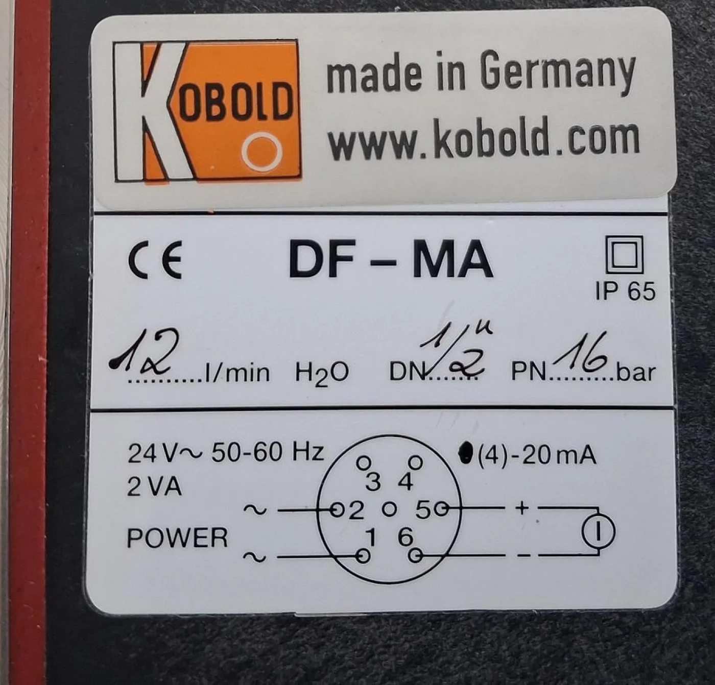 KOBOLD DF-MA Durchflussmesser - 8