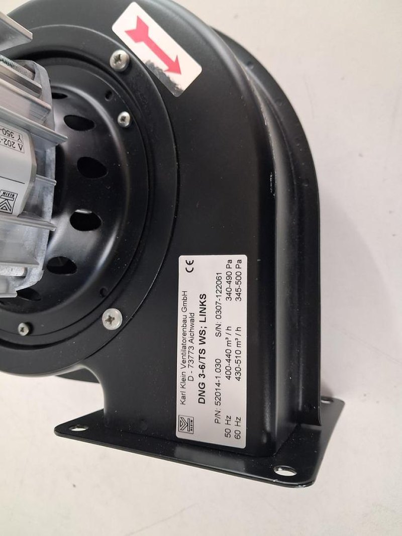 Karl Klein DNG 3-6/7S WS Radialventilator