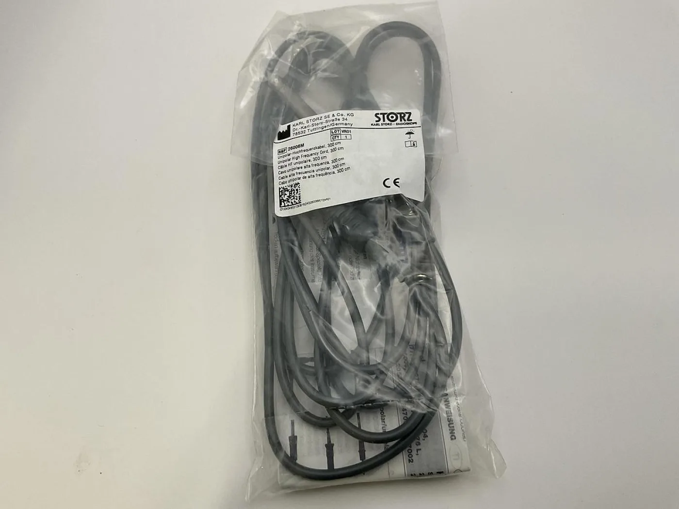 Karl Storz 26006M Unipolar Cable - 2