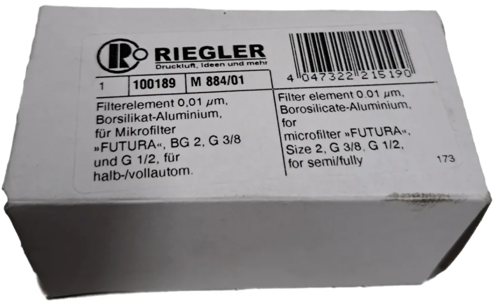 Riegler Filterelement0,01 µm 100189 / M884/01