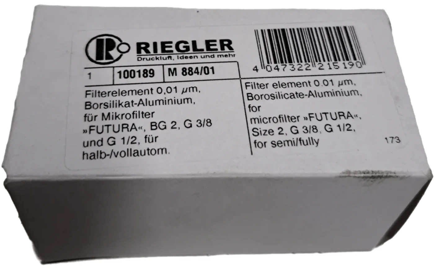 Riegler Filterelement0,01 µm 100189 / M884/01 - 1