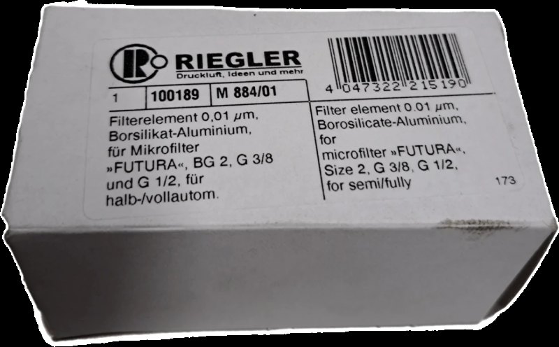 Riegler Filterelement0,01 µm 100189 / M884/01