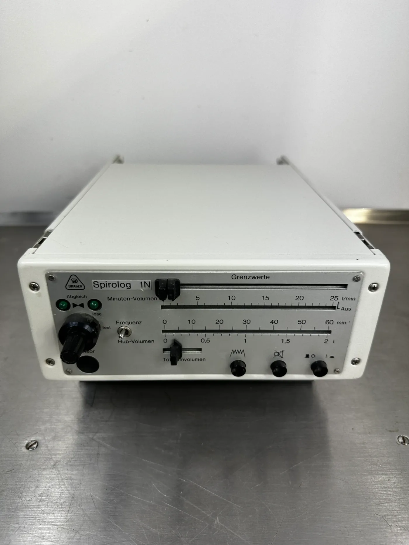 Dräger Spirolog 1N Beatmungsmonitor - 1