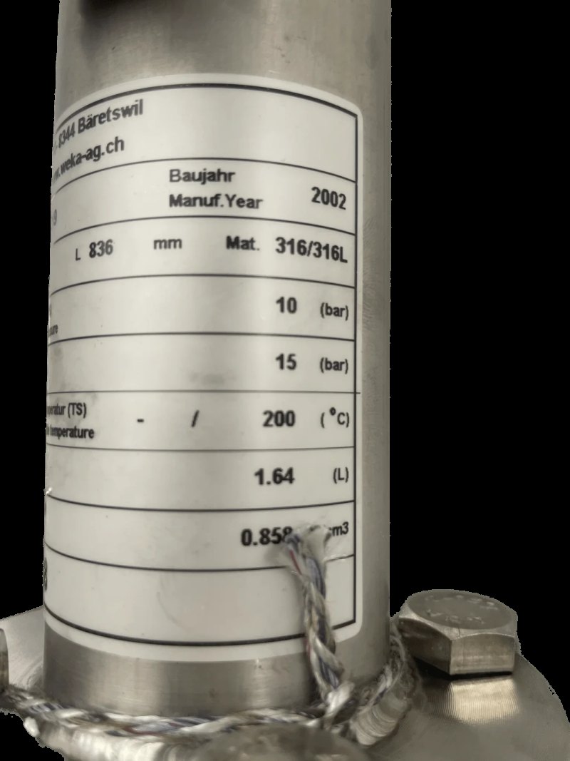Weka AG Magnet-Niveauanzeiger für Drücke 154219 TYP 34300-A