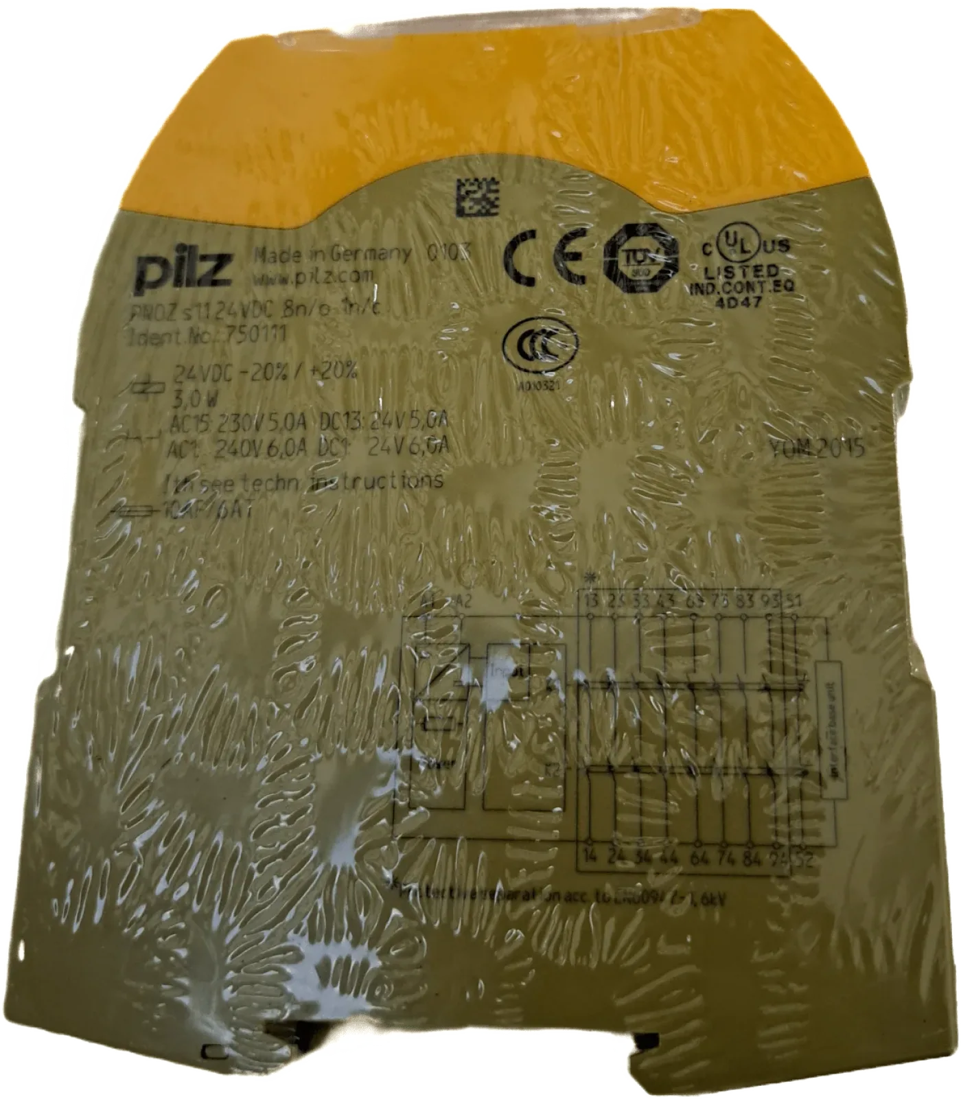 Pilz PNOZ s11 24VDC 8n/o 1n/c 750111 - 2
