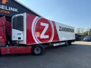 Fliegl SZS 330 2X! Thermo King SLX 200 D+E -30 +30 AS-1 Lift Axle+Steering Axle 2,000KG LBW
