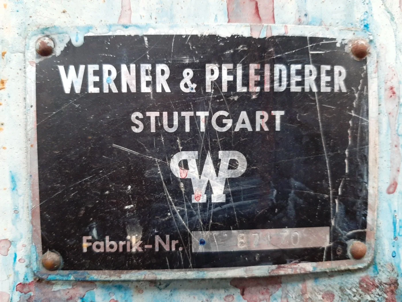 Werner & Pfleiderer - Z-blade mixer - 3